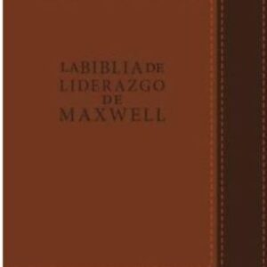 Biblia liderazgo maxwell - piel italiana