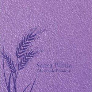 Biblia de promesas - Tamaño manual - lavanda imitación piel