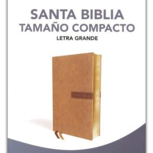 Biblia NBLA Compacta - Letra Grande - piel Beige