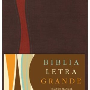 Biblia RVC Letra Grande - chocolate / cobrizo con indice