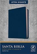 Biblia NTV letra grande clasica - azul