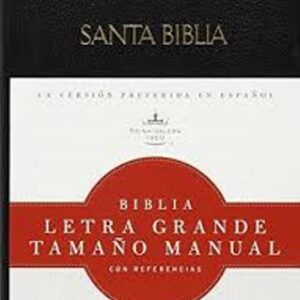 Biblia Letra Grande Manual - Imitacion Negro