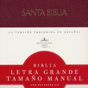 Biblia Letra Grande Manual - Imitacion Vino