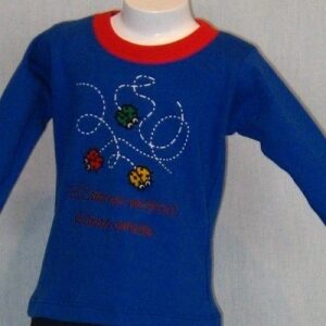 Remera Bichitos ML - Azul
