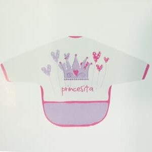 Babero Plastico Princesa