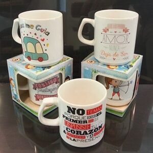 Tazas blancas
